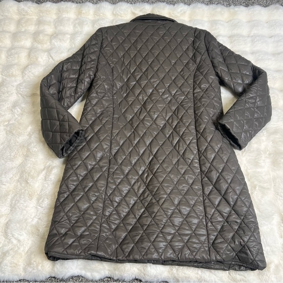 PATTY KIM Quilted Gray Coat - Picture 6 of 6